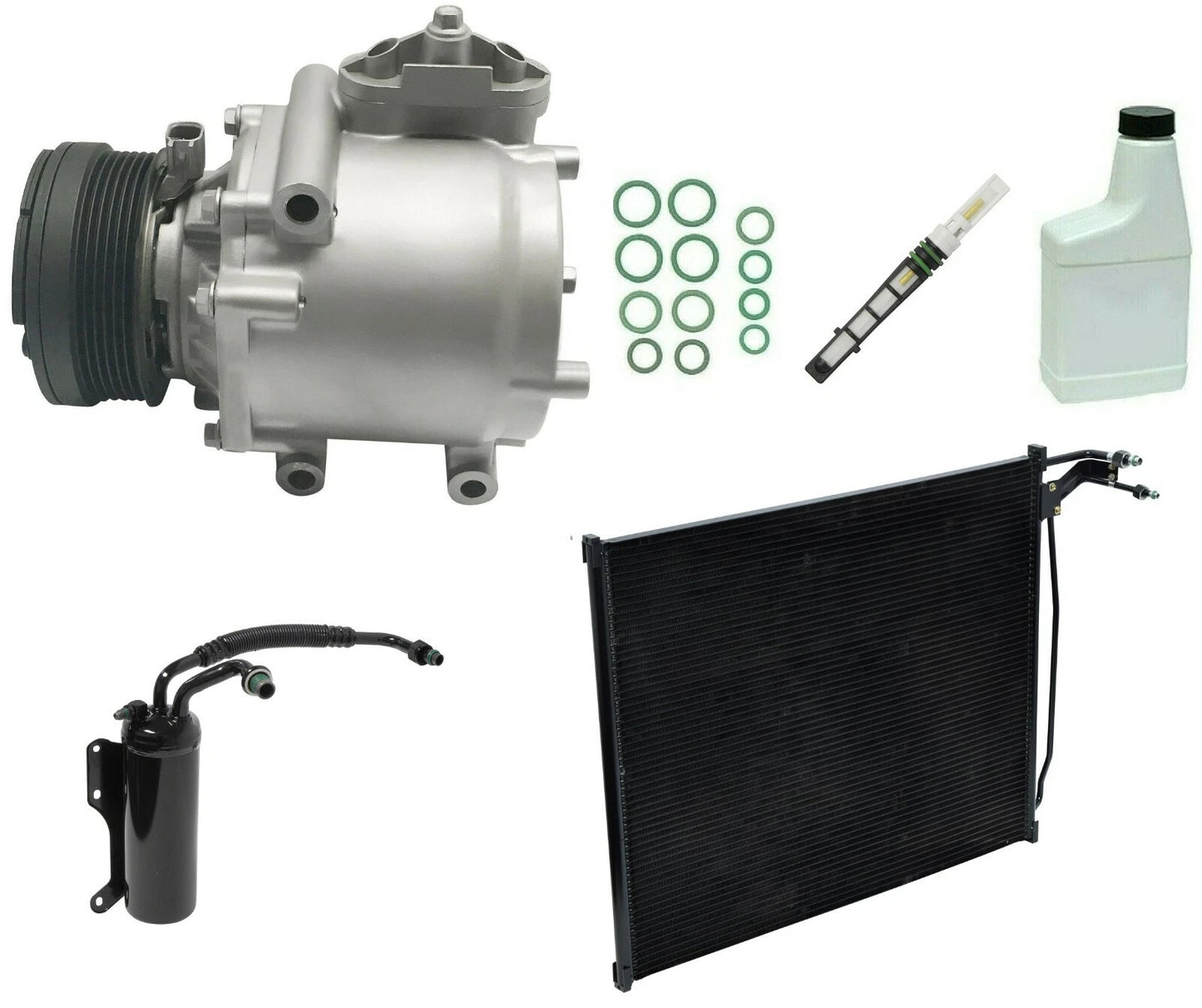 AC Compressor Kit With Condenser for Holden Commodore (2011–2017)