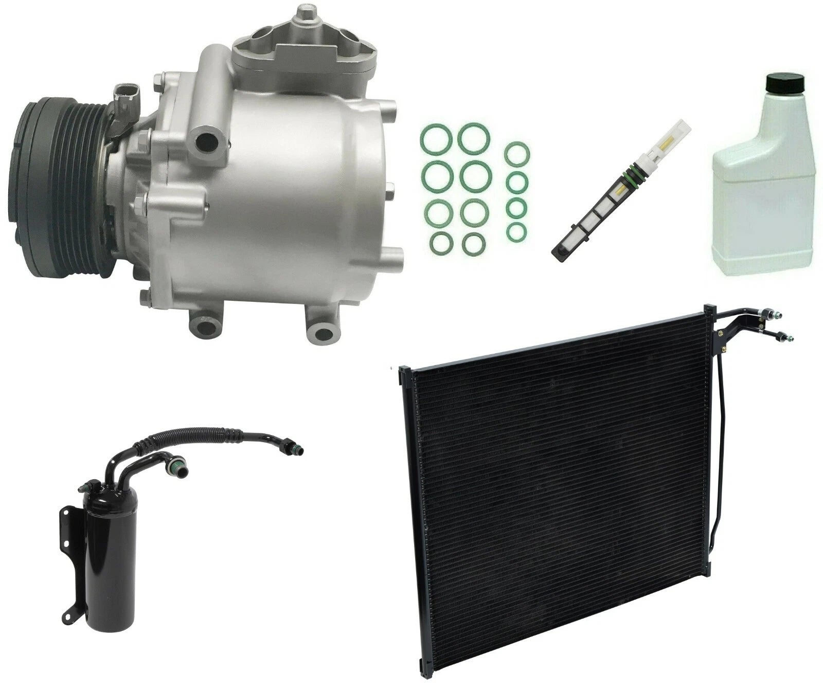 AC Compressor Kit With Condenser for Holden Commodore (2011–2017)