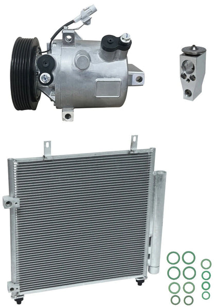 AC Compressor Kit With Condenser for Mitsubishi Mirage 1.2L (2019–2019)