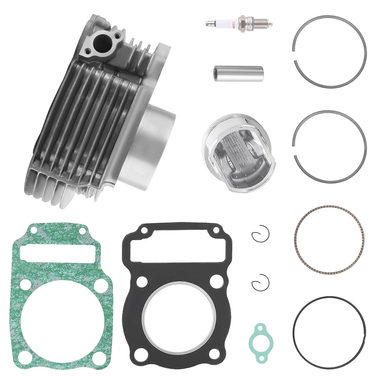 Cylinder Jug Top End Piston Gaskets Kit for Polaris Magnum 325 (2000–2002)