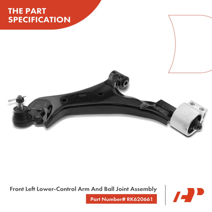 2X Front Lower Control Arm with Ball Joint for Chevrolet Suzuki