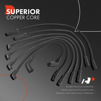 7X Spark Plug Wire Set for Chevrolet Silverado 1500 Blazer GMC Jimmy (1995–2002)