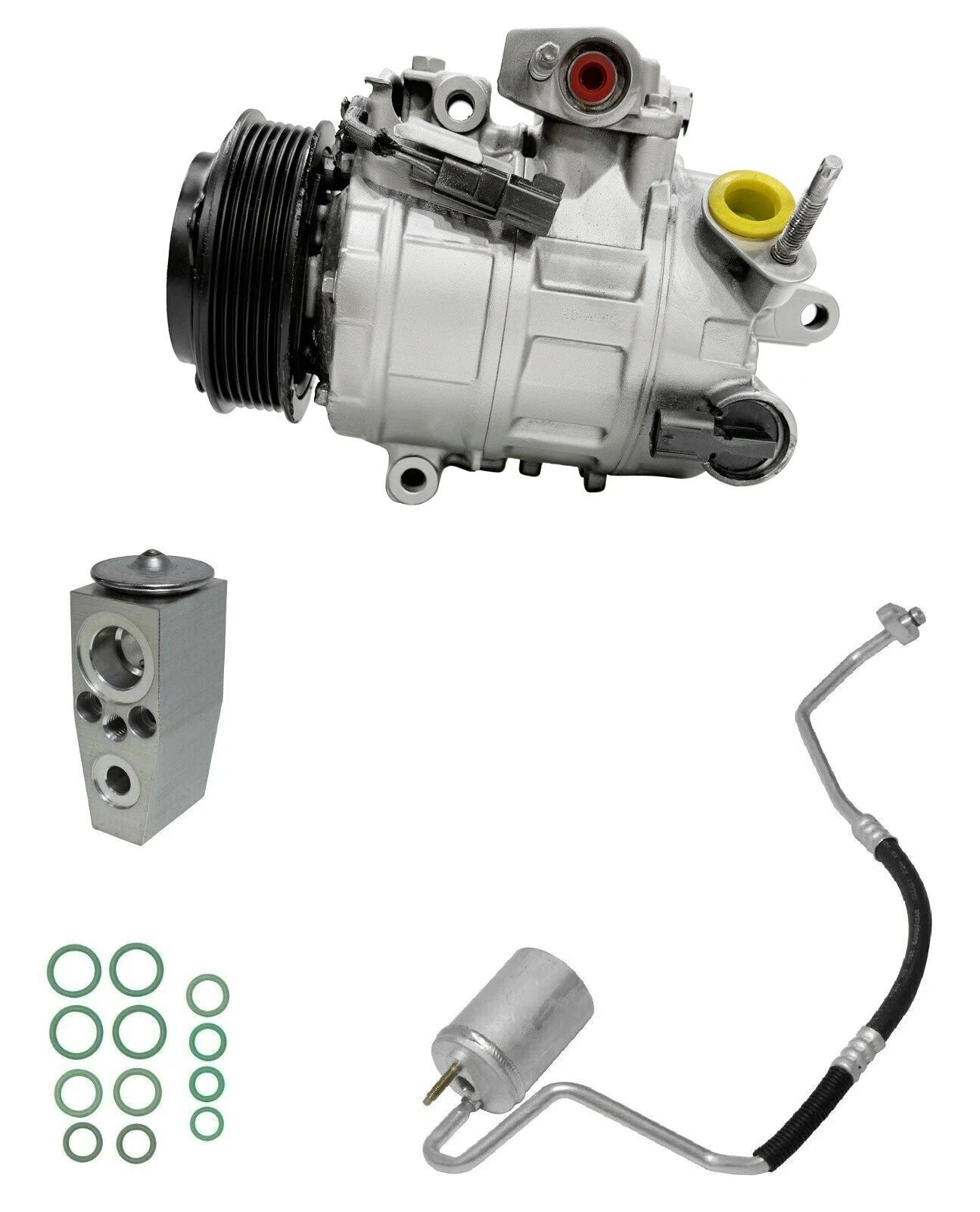 A/C Compressor Kit Replacement for Ford Taurus SHO 3.5L Turbo (2018–2018)