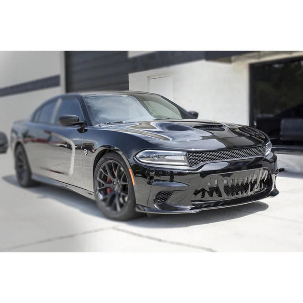 Front Grille Overlay Replacement for Dodge Charger Hellcat (2015–2016)