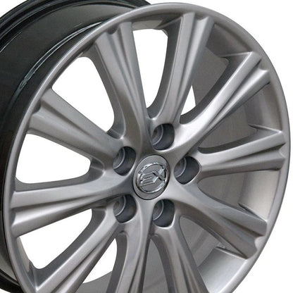 17 Inch Hyper Silver Wheel Replacement for Toyota Sienna (1998–2018)
