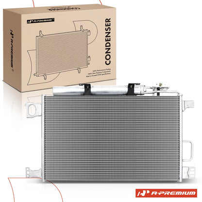 A/C Condenser with Receiver Drier for Benz W203 C230 C280 CLK350 CLK500 (2001–2007)
