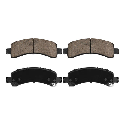 Ceramic Rear Brake Pads Set for Chevy Express 2500 GMC Savana 2500 (2003–2020)