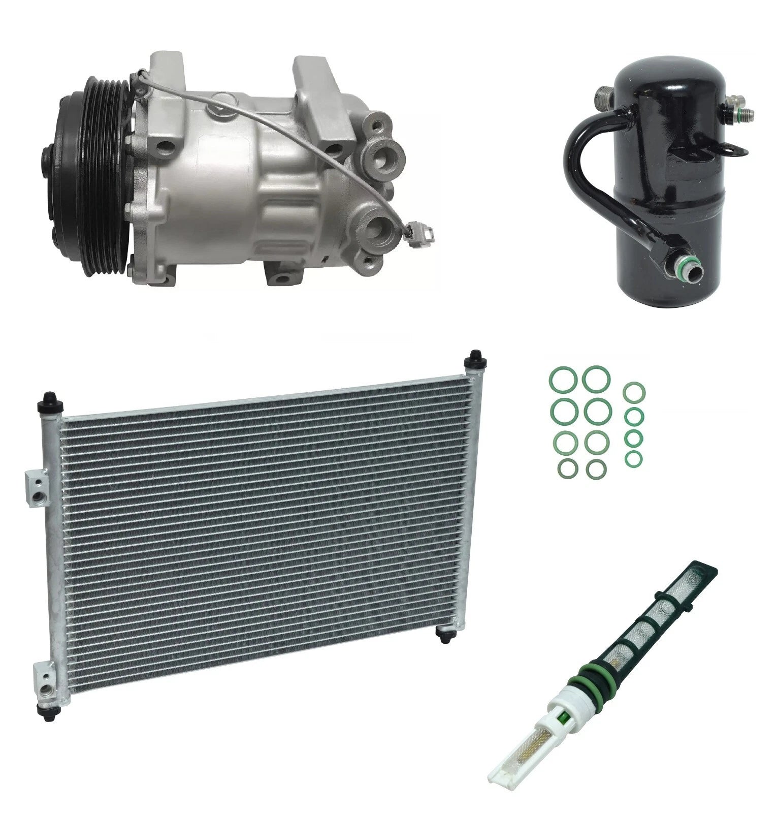 AC Compressor Kit With Condenser for Mazda 626 2.5L V6 (1998–2002)