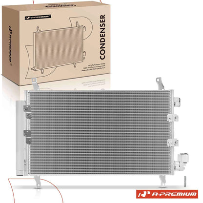 A/C Condenser with Bracket & Receiver Drier for Chevy Camaro (2012–2015)