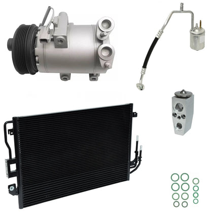 A/C Compressor Kit with Condenser for Mercury Mariner 2.5L (2010–2011)