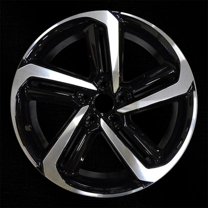 19x8.5 Factory Wheel Black Machined Bright for 2018 Honda Accord (2018)