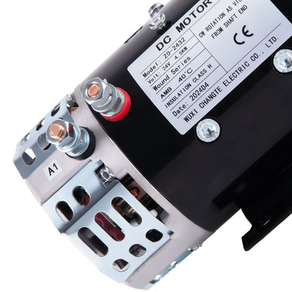 24V Electric Motor for Genie Scissor Lift GS-1932–GS-2632 (2004–2006)
