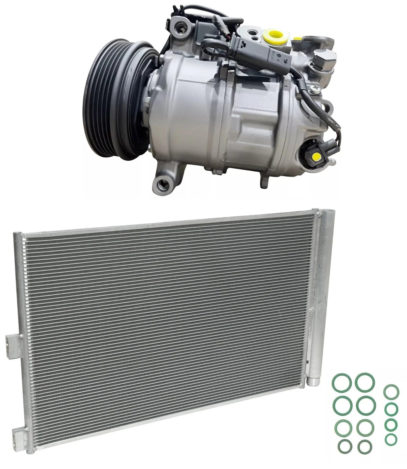 AC Compressor Kit With Condenser for Mercedes CLA45 AMG (2019–2019)