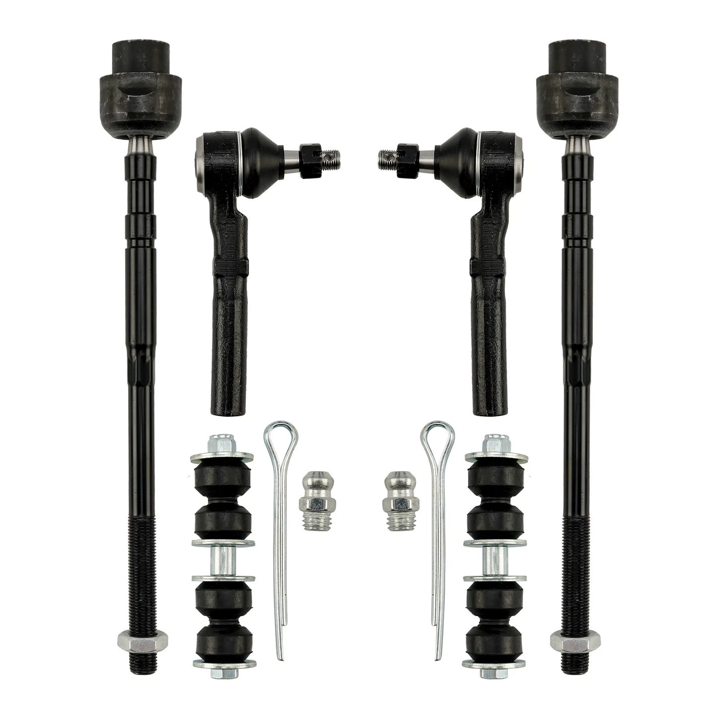 8PC Front Lower Control Arms for Pontiac Sunfire & Chevy Cavalier (1995–2005)