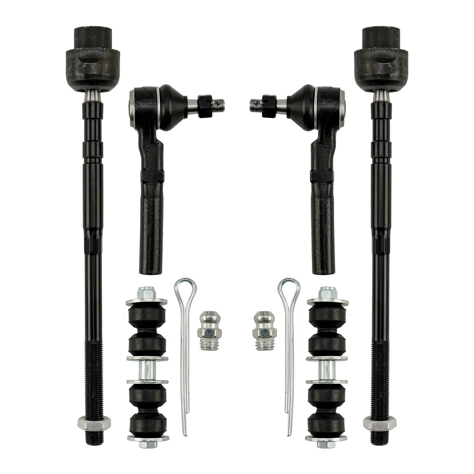 8PC Front Lower Control Arms for Pontiac Sunfire & Chevy Cavalier (1995–2005)
