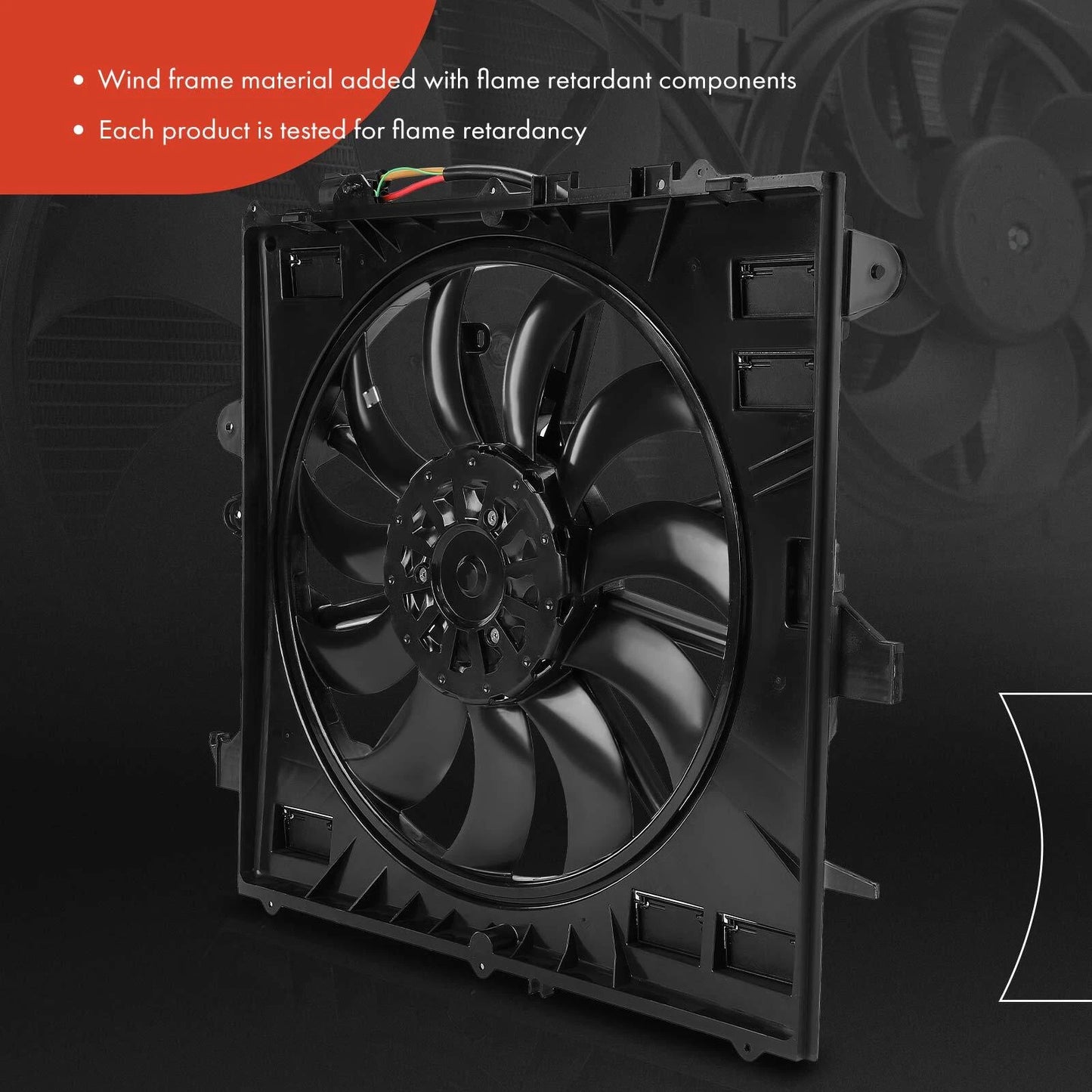 Cooling Fan Assembly for Chevrolet Camaro (2016–2020)