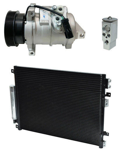 AC Compressor Kit With Condenser for Dodge Magnum 3.5L (2005–2007)