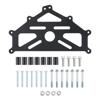 Engine Stand Adapter Plate for Chevrolet LS LT SBC BBC Duramax (Aluminum 1996–2024)