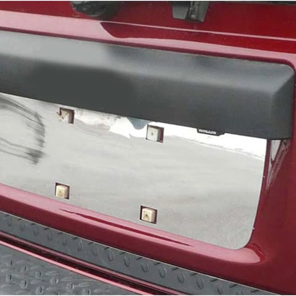 Chrome License Plate Bezel Replacement for 2006–2010 Jeep Commander