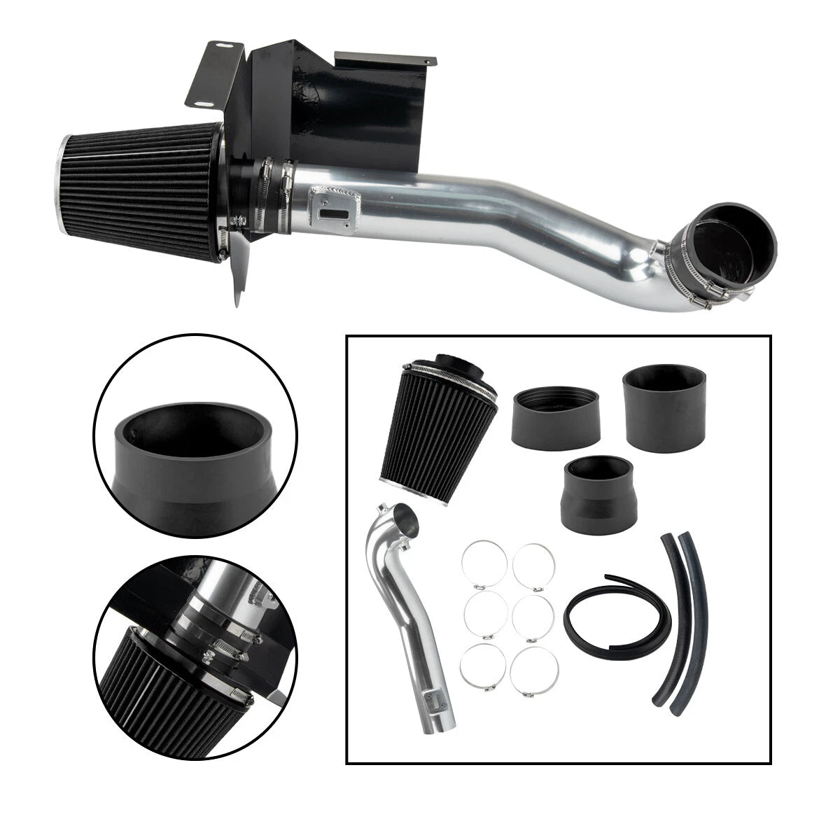 Cold Air Intake System Kit for Chevy GMC 1500 (2014–2018) 4WD (5.3L/6.2L)