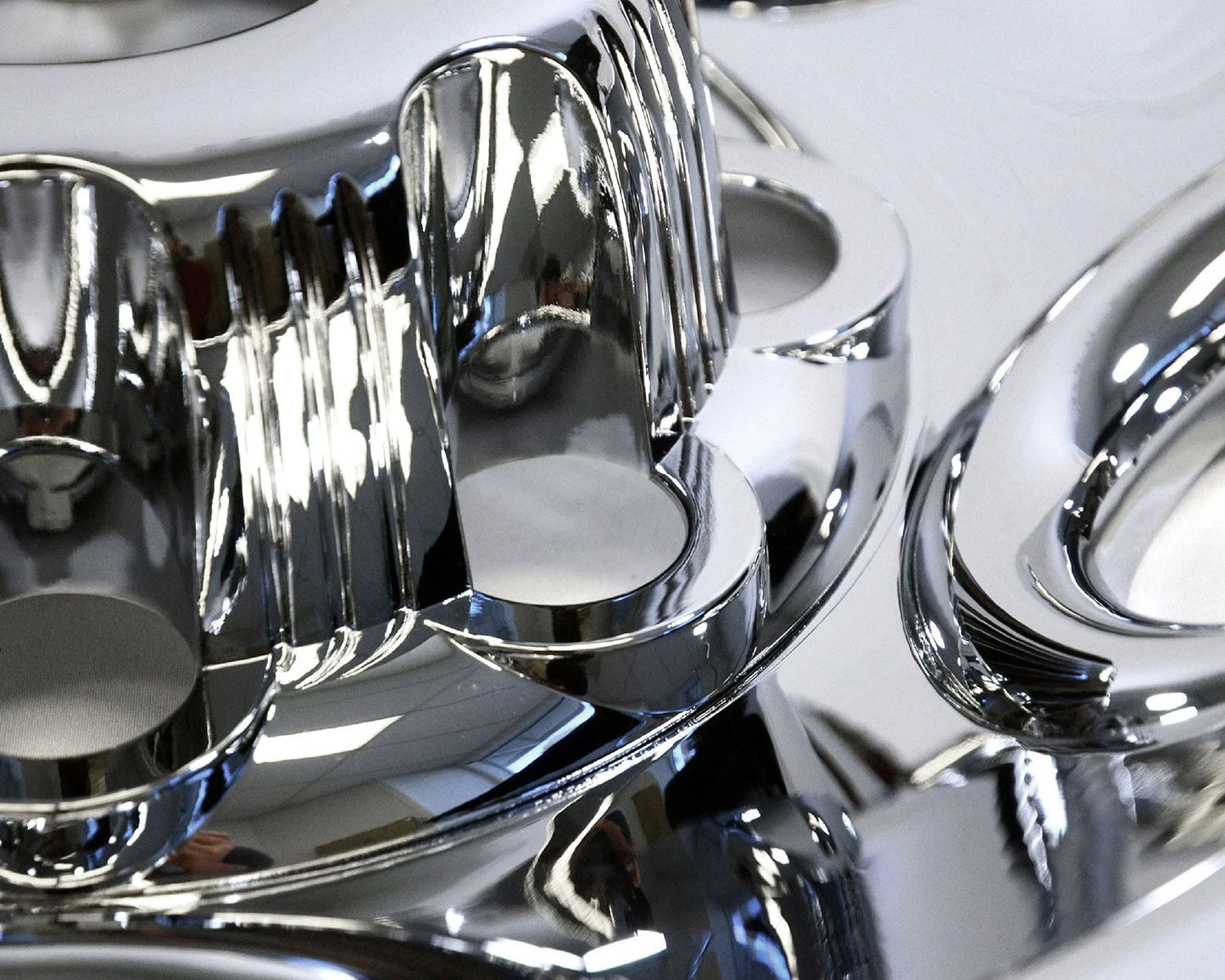 16 Inch 8 Lug Chrome Wheel Skins Hub Caps for Chevy Silverado Suburban (2007–2019)