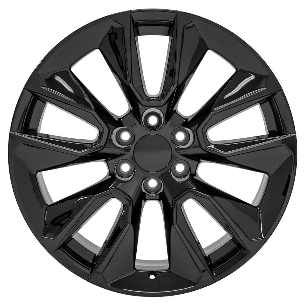 Black Wheel 22 Inch OEM Replacement for 1992–1994 Chevy Blazer
