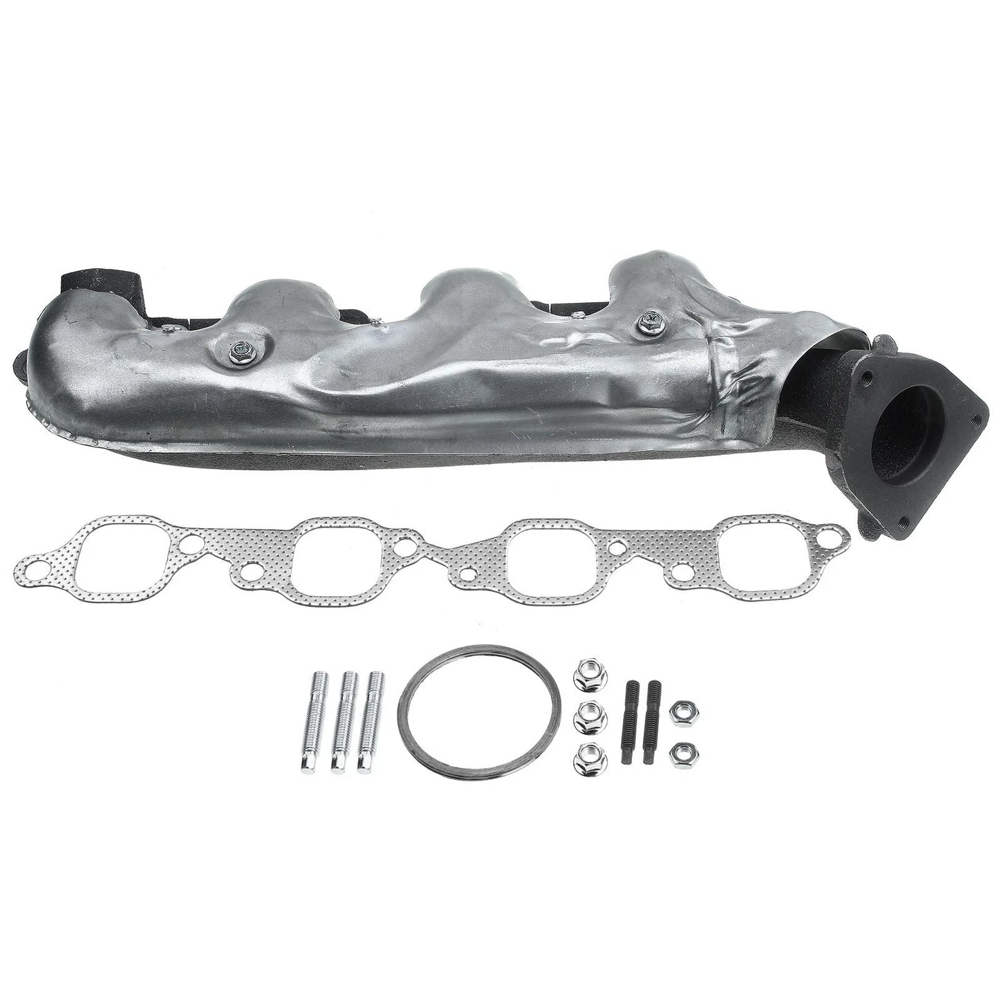 2X Exhaust Manifold with Gasket for Chevrolet Silverado 3500