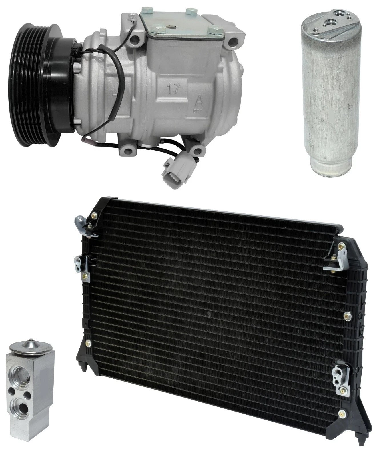 AC Compressor Kit With Condenser Fits Toyota Camry 3.0L (1992–1996)