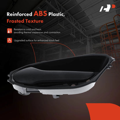 2X Black Interior Door Handle for Chevy Spark (2016–2022)