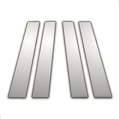 4Pc Chrome Pillar Post Covers for 1994–1996 Chrysler New Yorker