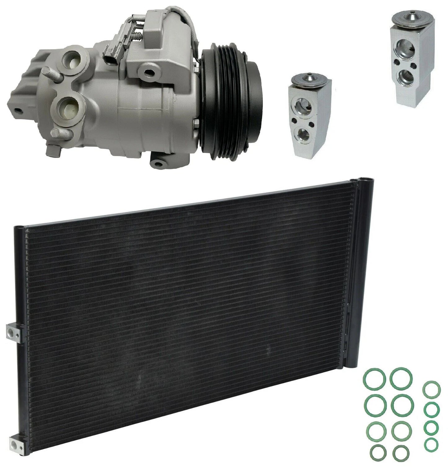 A C Compressor Kit With Condenser for Lincoln Navigator 3.5L (2017–2018)