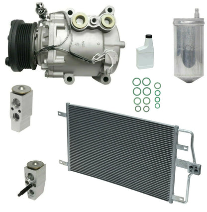 AC Compressor Kit with Condenser Fits 2008–2009 Mercury Mariner