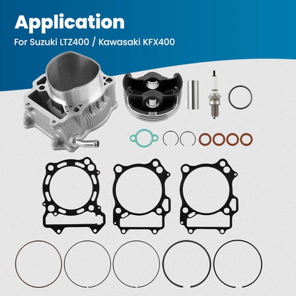 Big Bore Cylinder Piston Gasket Kit for Suzuki LTZ 400 (2000–2015)
