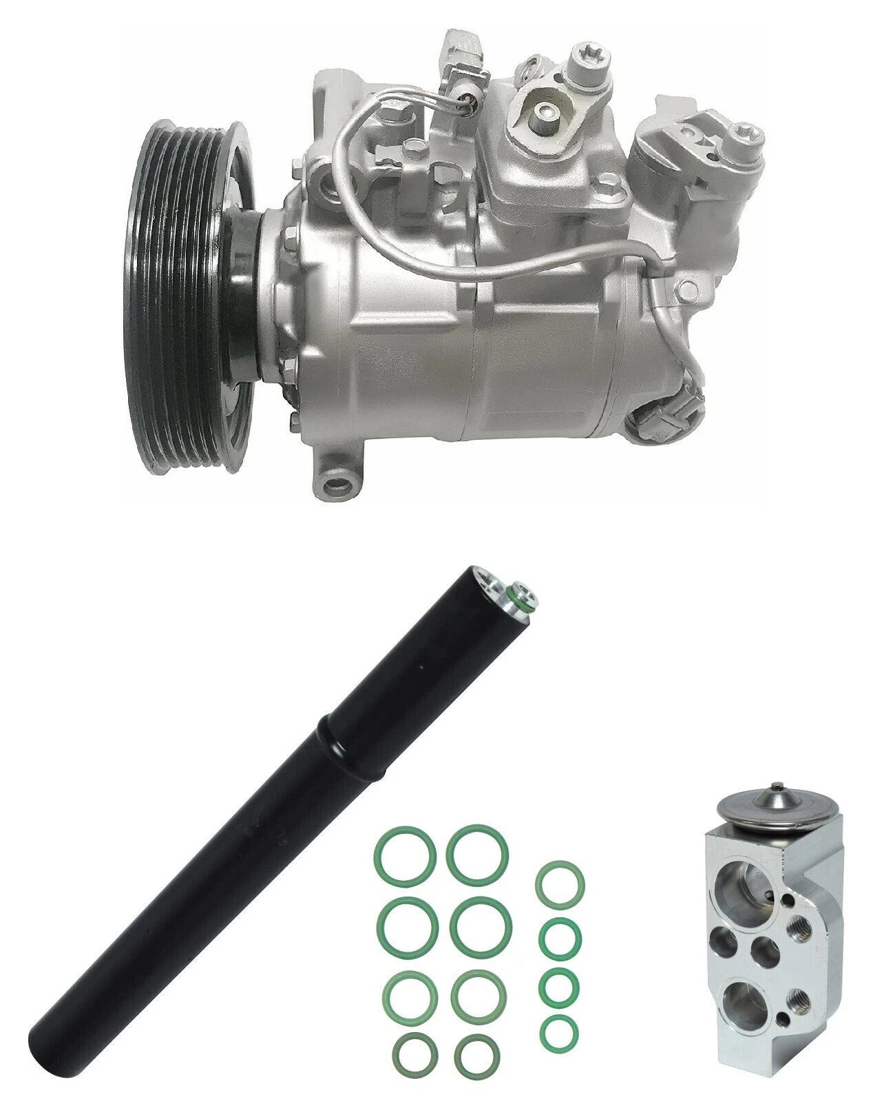 A/C Compressor Kit Replacement for Audi A6 Quattro 2.0L (2014–2018)
