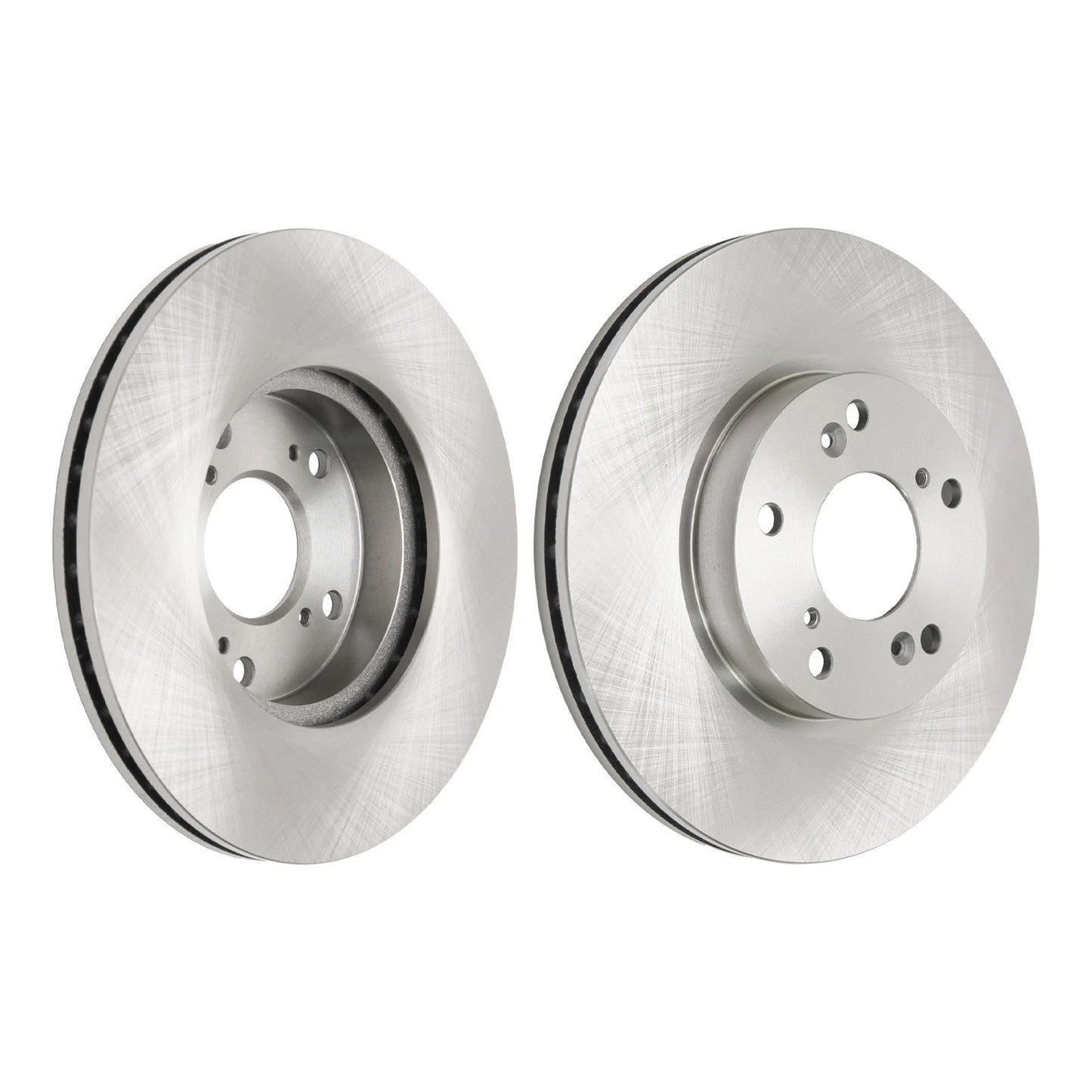 2PC Front Vented Disc Brake Rotors for Honda Accord 2.4L (2014–2016)