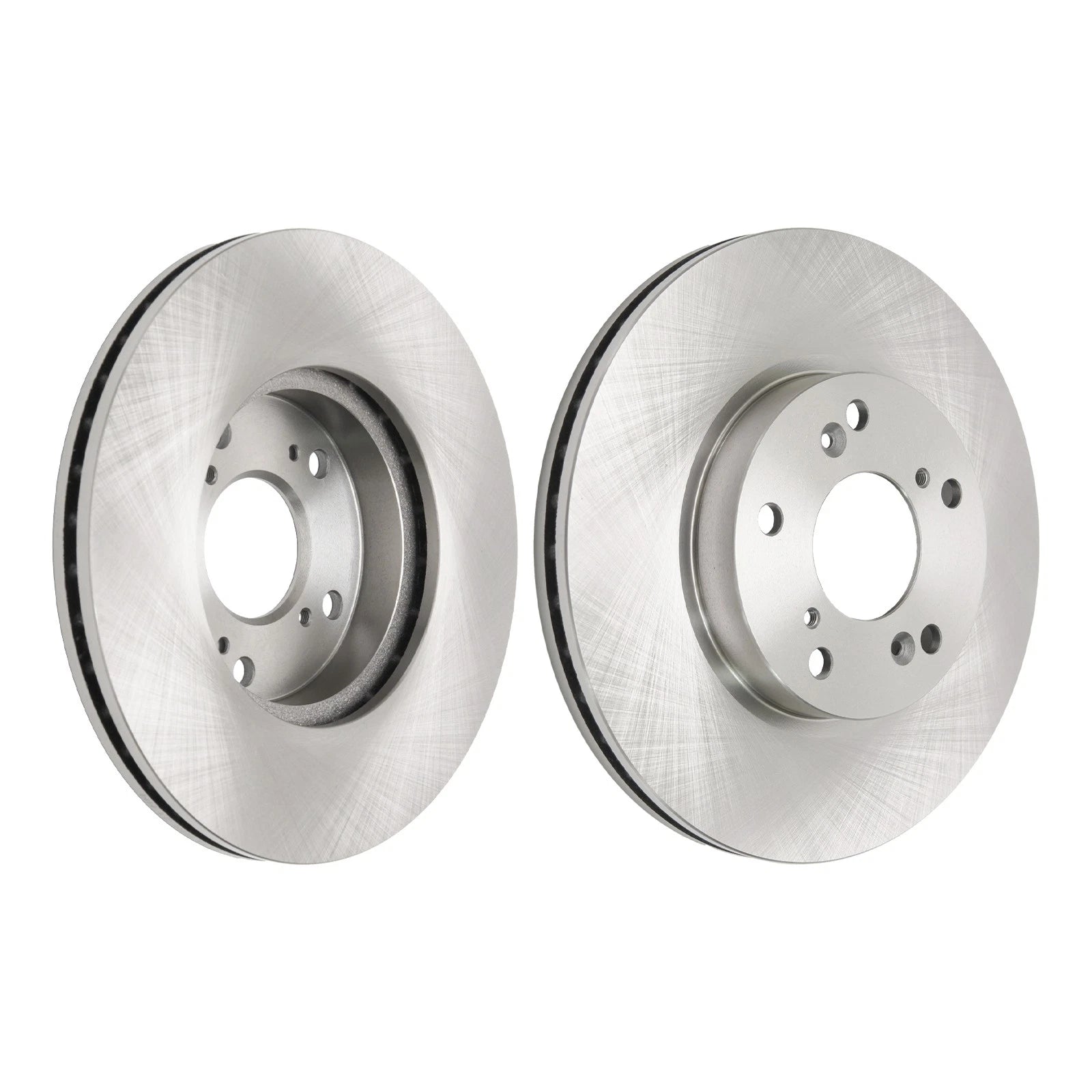 2PC Front Vented Disc Brake Rotors for Honda Accord 2.4L (2014–2016)