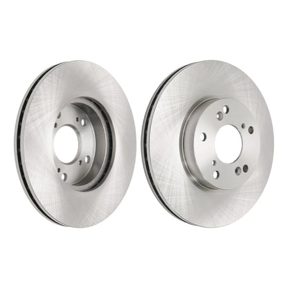 2PC Front Vented Disc Brake Rotors for Honda Accord 2.4L (2014–2016)