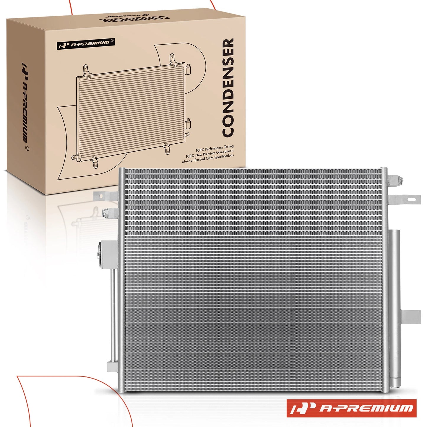 A/C Condenser with Bracket & Receiver Drier for Chevy Colorado (2015–2020)