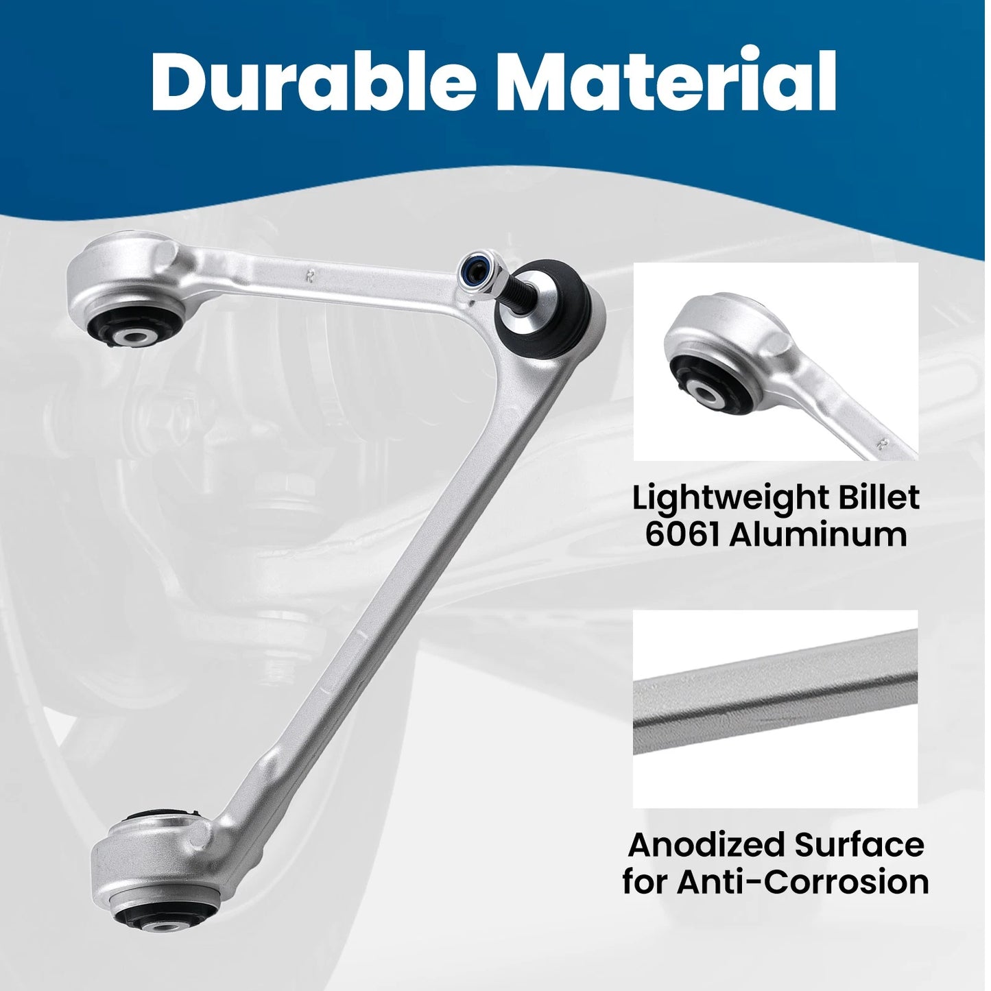 Front Right Upper Control Arm for Jaguar XJ (2013–2019) RWD Ball Joint