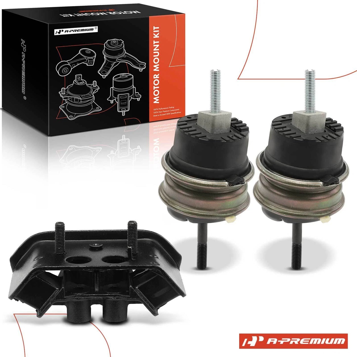3X Engine Motor & Transmission Mount for Chevy Camaro (2010–2015)