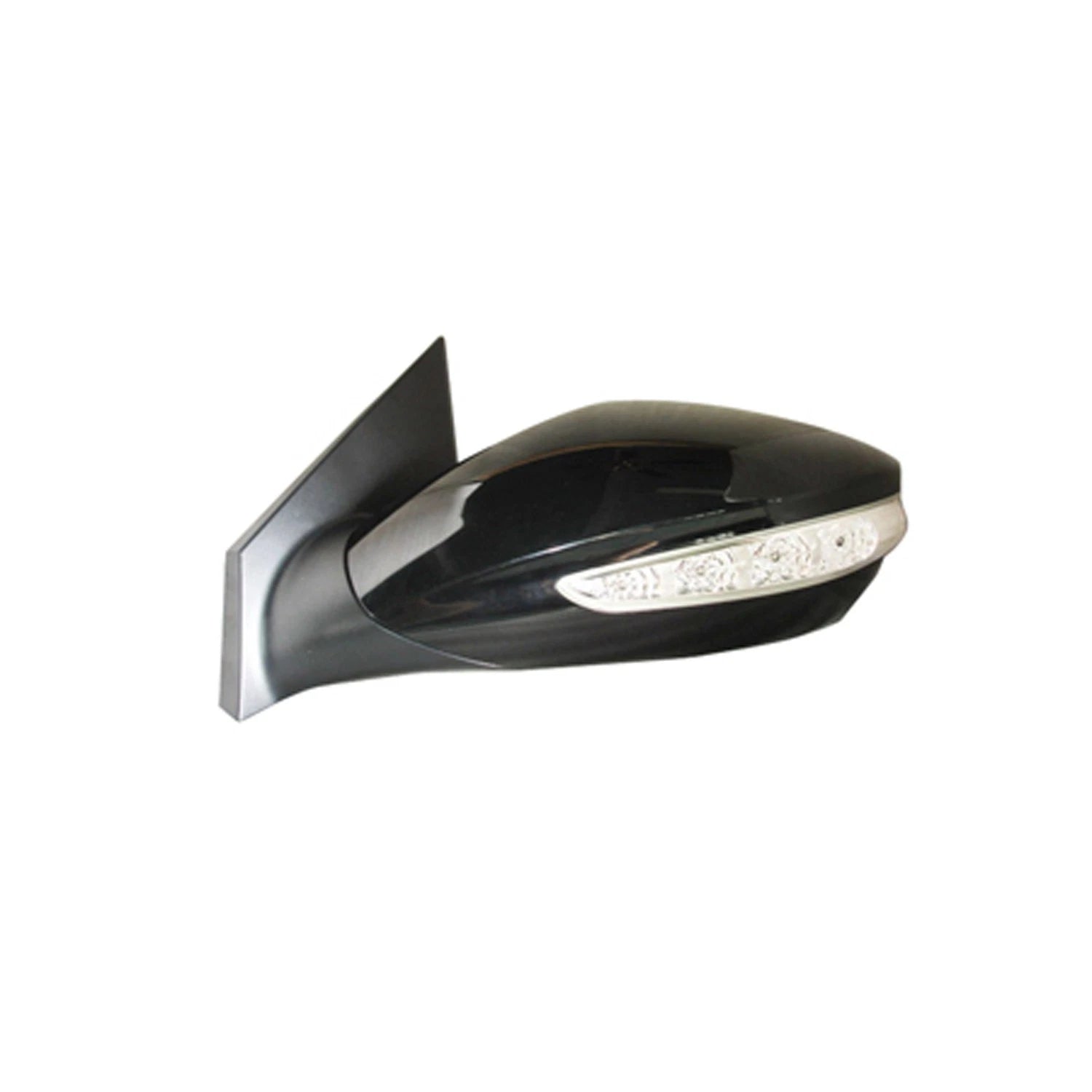 Driver Side Power Mirror w/Heated Glass w/Turn Signal Light w/o Blind Spot