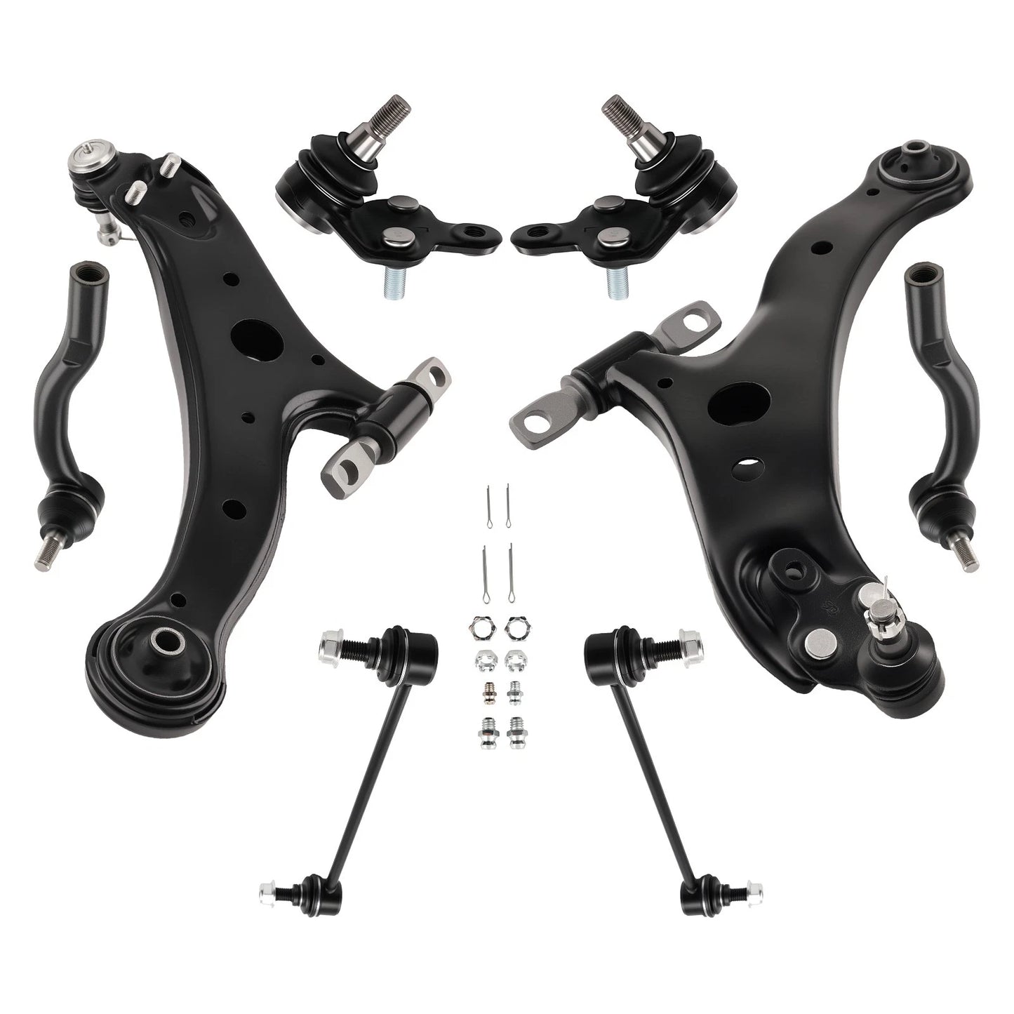 Front Lower Control Arm Ball Joint and Tie Rod End for Toyota Camry (2007–2011)