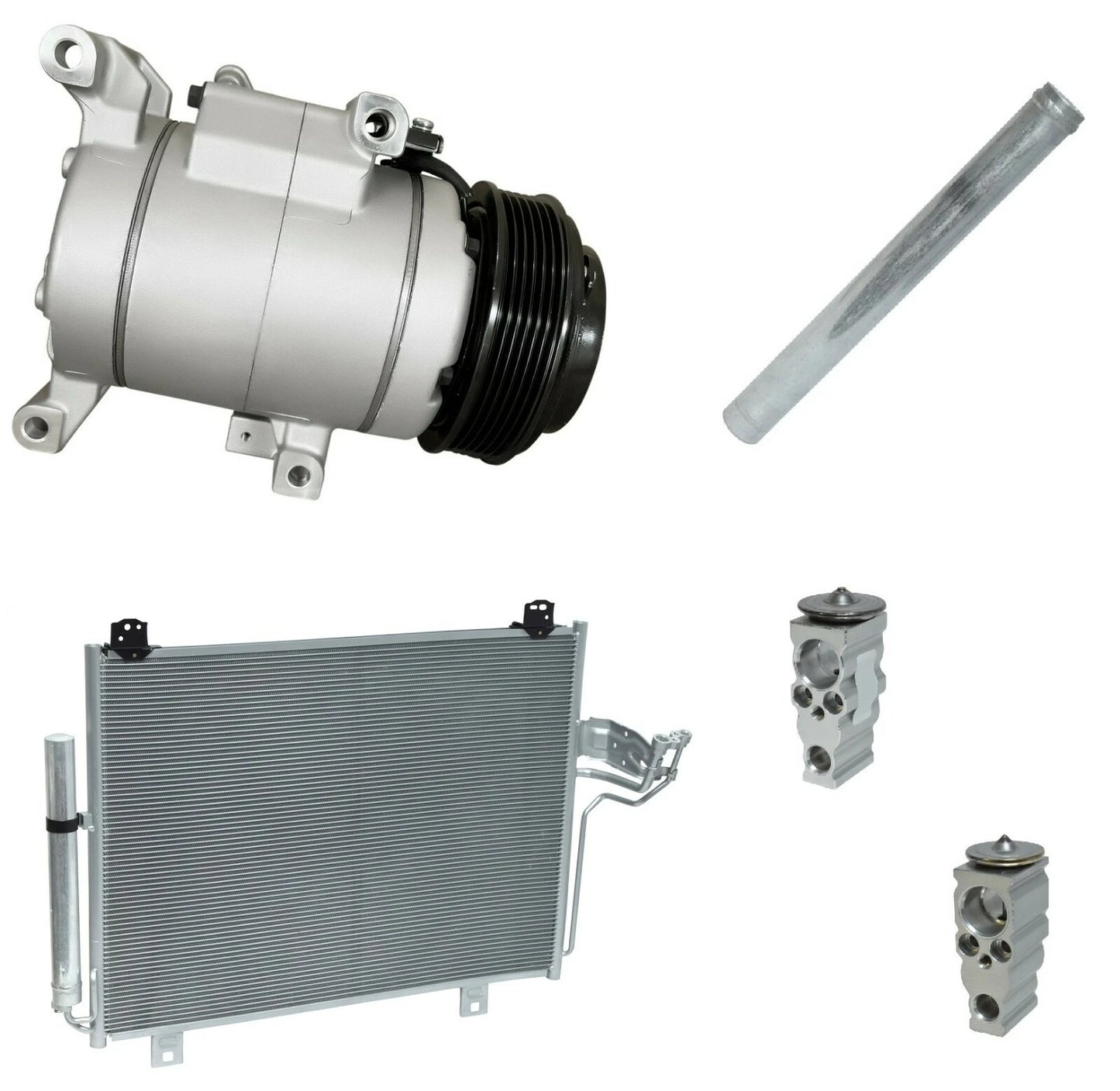 AC Compressor Kit With Condenser For Mazda CX-9 2.5L (2020–2024)