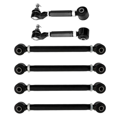 6pcs Rear Upper & Lower Control Camber Arms for Honda Accord (2003–2007)