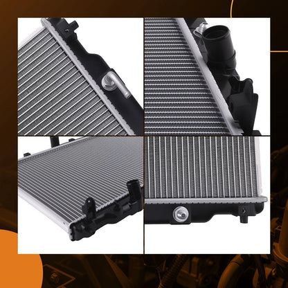 Engine Radiator for Acura TL 3.5L (2009–2011) DPI13121 Transmission Cooler Downflow