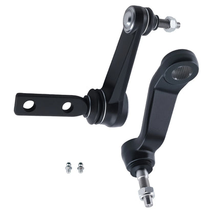 2x Front Suspension Steering Pitman Arm Set for Dodge Ram 1500 2500 3500 (1994–2008)