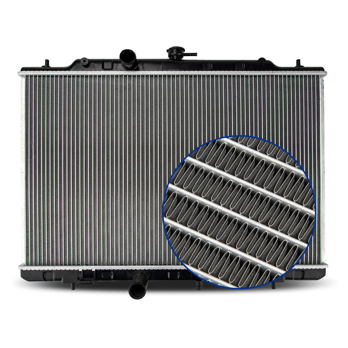 Aluminum Radiator for Nissan Rogue Select 2008–2013 (2.5L 4-Door)
