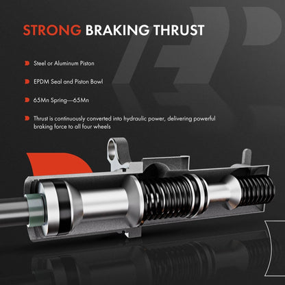 Brake Master Cylinder with Reservoir & Sensor for Silverado 2500 HD (2015–2019)