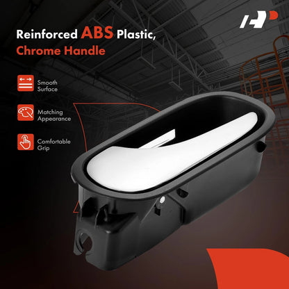 Chrome Front Left Interior Door Handle for Chevy Malibu (2006–2008)