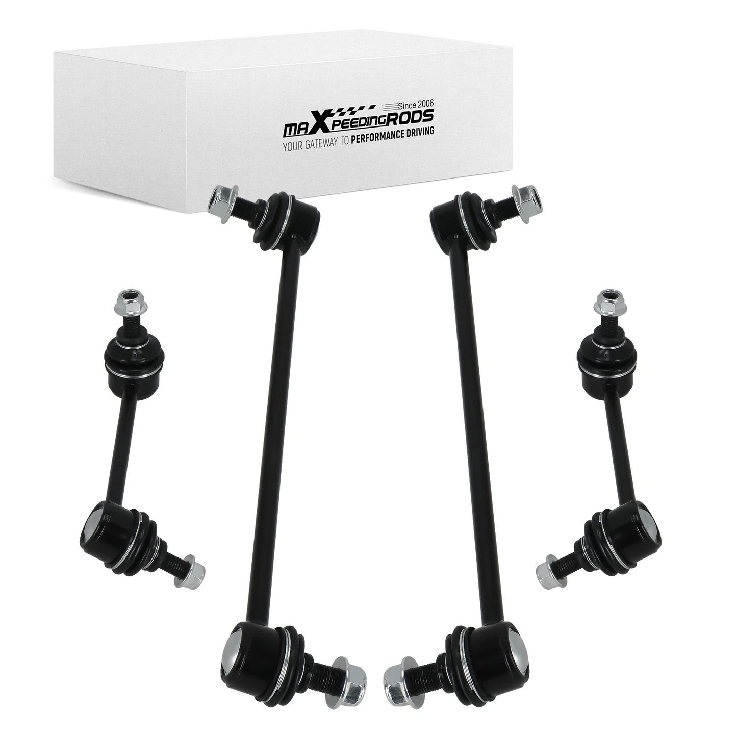 4pcs Front & Rear Stabilizer Sway Bar End Links for Acura MDX (2001–2006)